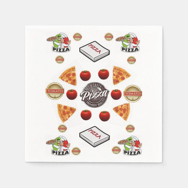 Serviettes En Papier Papier (Devant)