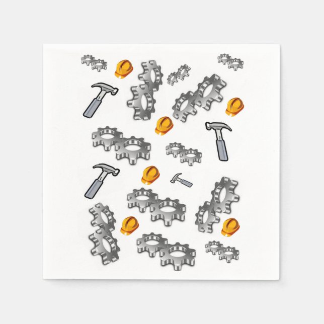 Serviettes En Papier Papier (Devant)