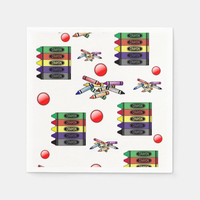 Serviettes En Papier Papier (Devant)