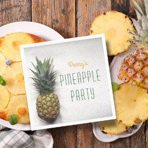 Serviettes En Papier Papier à ananas