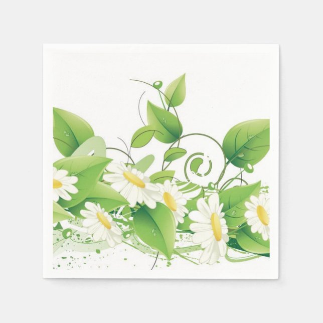 Serviettes En Papier Papier de partie (Devant)