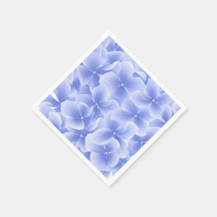 Serviettes En Papier Papier serviettes-Hydrangées bleu