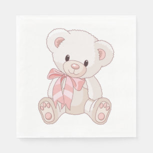 Serviettes En Papier Papier Teddy Bear