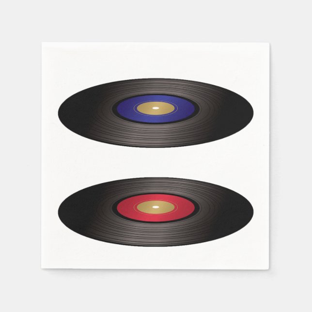 Serviettes En Papier Papier vinyle (Devant)