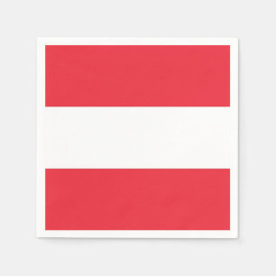 Serviettes en papier patriotique avec drapeau d'Au