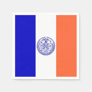 Serviettes en papier patriotique avec drapeau de N