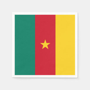 Serviettes en papier patriotique avec drapeau du C