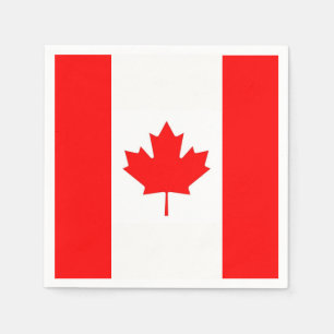 Serviettes en papier patriotique avec drapeau du C