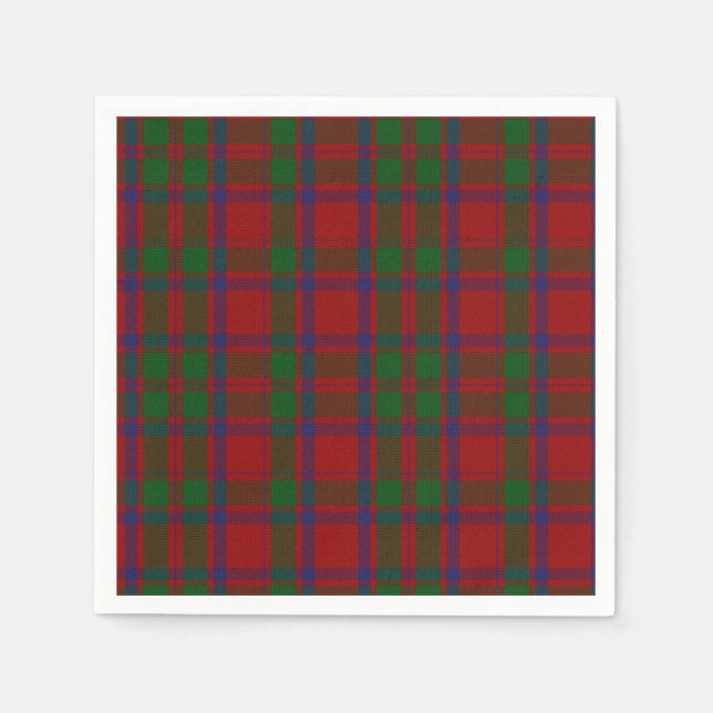 Serviettes en papier peint MacIntosh Clan Tartan (Devant)