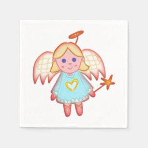 Serviettes En Papier Petit Ange