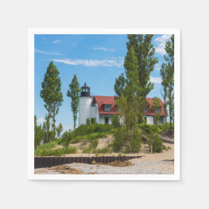 Serviettes En Papier Phare de Point Betsie