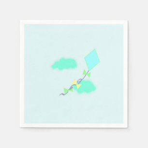 Serviettes En Papier Piloter un cerf-volant