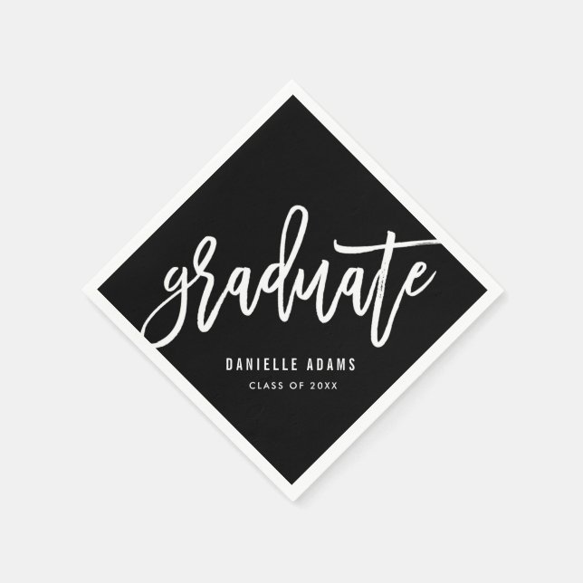 Serviettes En Papier Pinceau blanc ÉDITABLE COULEUR de grade serviettes (Coin)