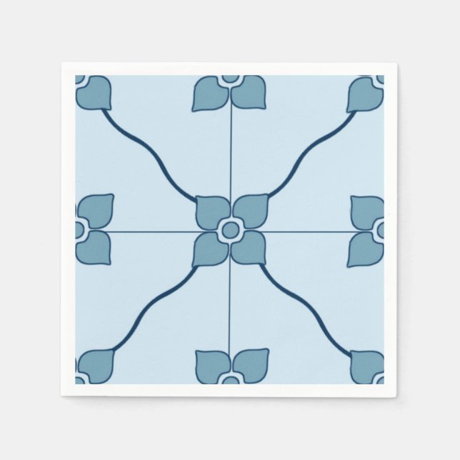 Serviettes En Papier Plaques de papier de Lisbonne (Devant)