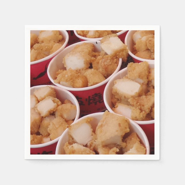 Serviettes En Papier Poisson Standard Papier à cocktail (Devant)