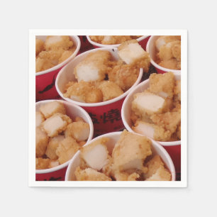 Serviettes En Papier Poisson Standard Papier à cocktails