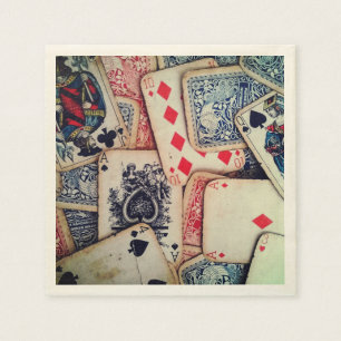 Serviettes en papier "Poker"