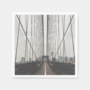 Serviettes En Papier Pont de Brooklyn, New York