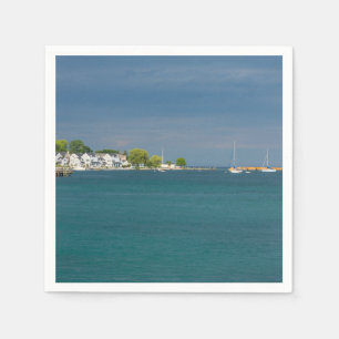 Serviettes En Papier Port de l'île Mackinac