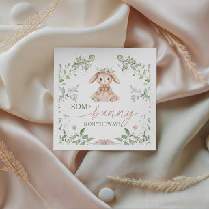 Serviettes en papier pour Baby Shower Some Bunny