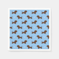 Serviettes en papier pour Dachshund, Articles de f