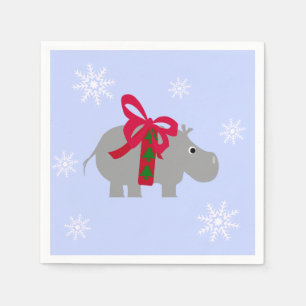 Serviettes en papier pour la fête de Noël de l'hip