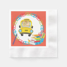 serviettes en papier pour les événements scolaires