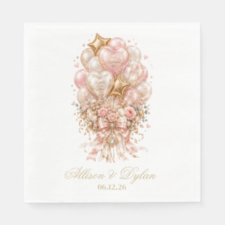 Serviettes en papier pour mariage