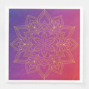 Serviettes en papier pour soirée des Mille et une 