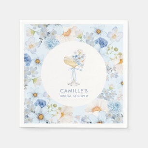 Serviettes en papier pour un brunch pétillant et f