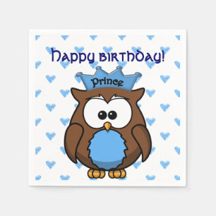 Serviettes En Papier prince owl