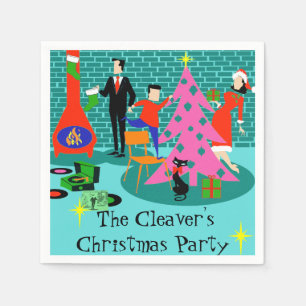 Serviettes En Papier Rétro règlage les serviettes de papier d'arbre d