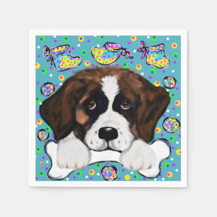 Serviettes En Papier Saint-Bernard