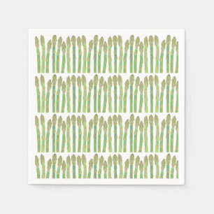 Serviettes En Papier Salade d'asperges