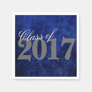 Serviettes En Papier Sapphire Grad Blue Royal Cobalt Azure Année