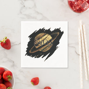Serviettes en papier Saturn