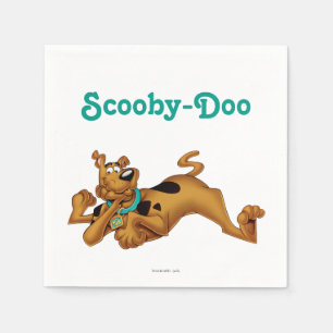 Serviettes En Papier Scooby-Doo se couchant