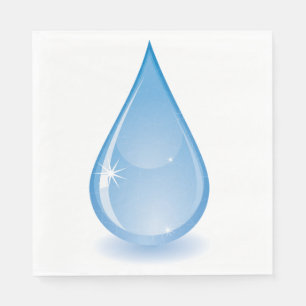 Serviettes En Papier Serviettes de papier de scintillement de baisse de