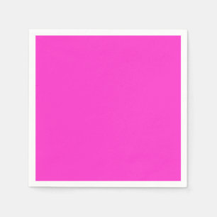 Serviettes En Papier Serviettes de papier magenta de rétros babioles