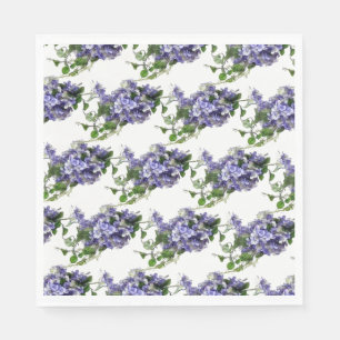 Serviettes en papier - Serviettes Hydrangeas