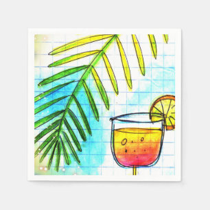 Serviettes En Papier Serviettes originales pour restaurant barre