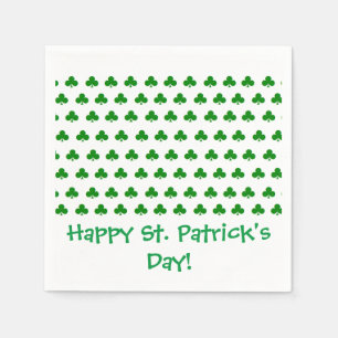 Serviettes en papier "Shamrock"