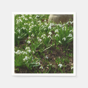 Serviettes En Papier Snowdrops