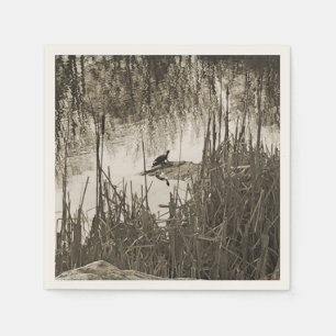 Serviettes En Papier Solstice d'hiver