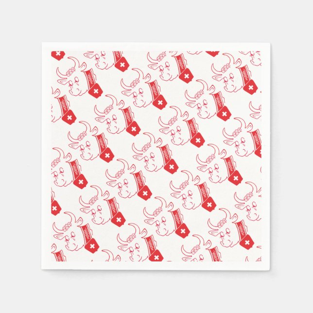 Serviettes En Papier Suisse - Suisse - Svizzera - Svizra (Devant)