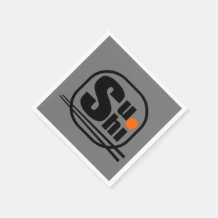 Serviettes en papier sushi