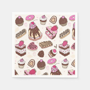 Serviettes en papier Sweet Treats
