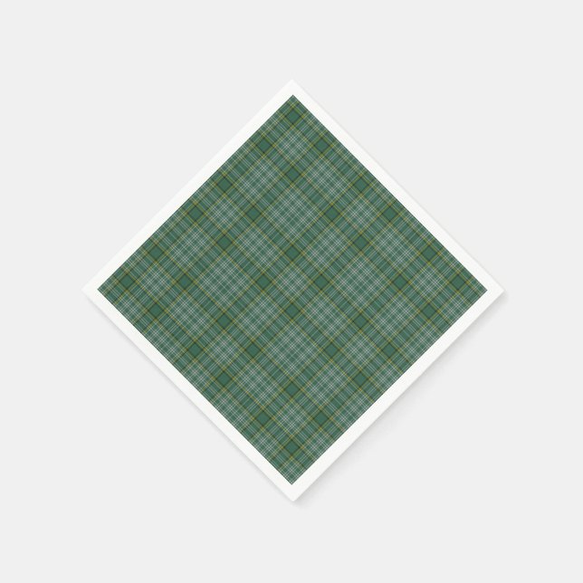Serviettes en papier tartan Currie (Coin)