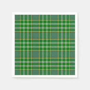Serviettes En Papier Tartan de Currie de clan