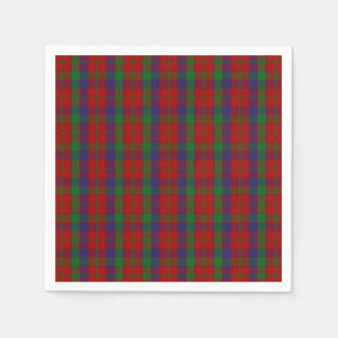 Serviettes En Papier Tartan de Robertson de clan